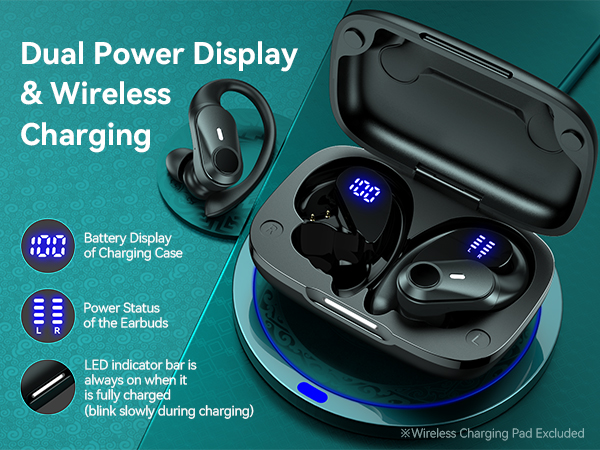 Dual Power Display & Wireless Charging