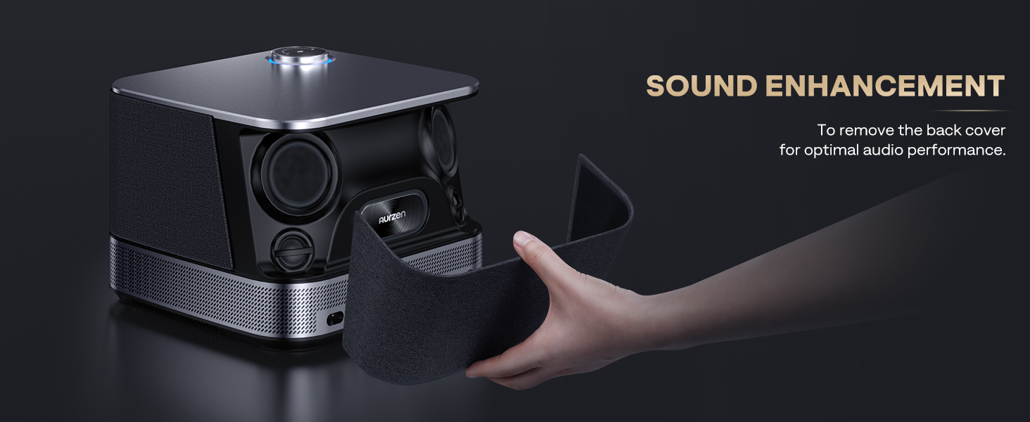 projector with speaker