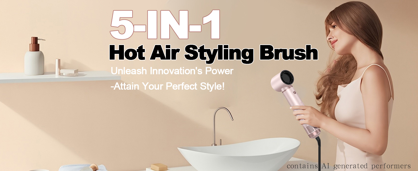 Dryhsip 5 in 1 Hair Styler Wrap Curler