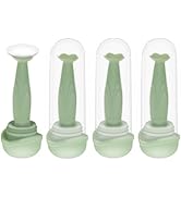 4 Pack Flower-Shaped Contact Lens Remover with Storage Box Individually Packaged Soft Silicone Su...