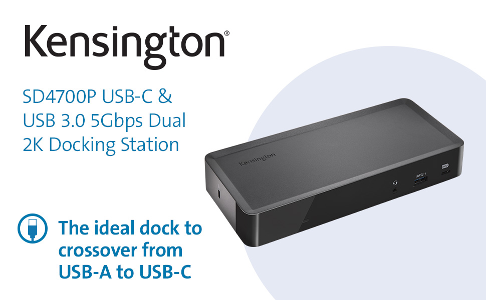 SD4700P Universal USB-C and USB 3.0 Docking Station