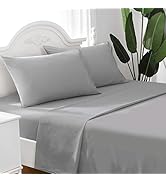 ILAVANDE Queen Sheets Set 4 Piece,Hotel Luxury Super Soft 1800 Series Microfiber Queen Bed Sheets...