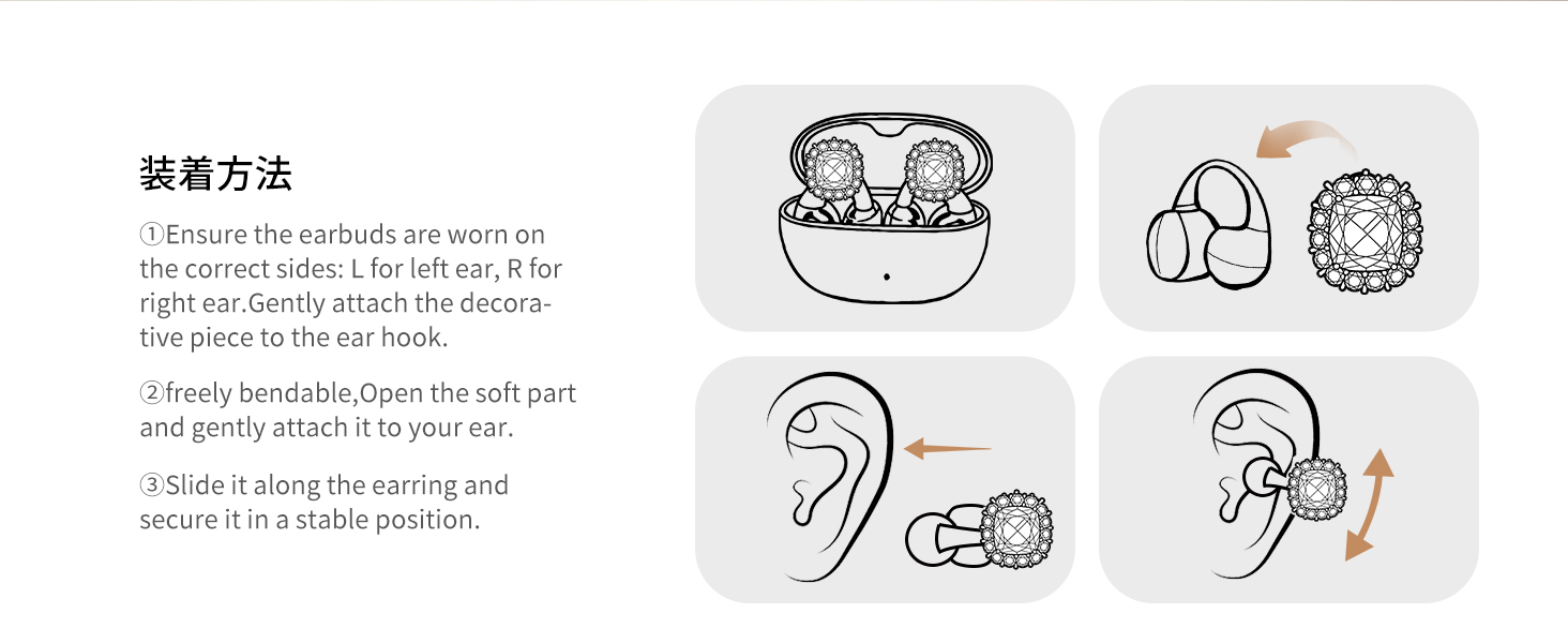 clip on earbuds