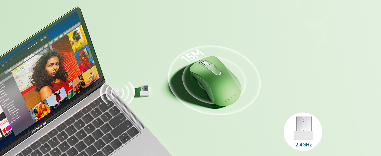 2.4GHz Wireless Connectivity
