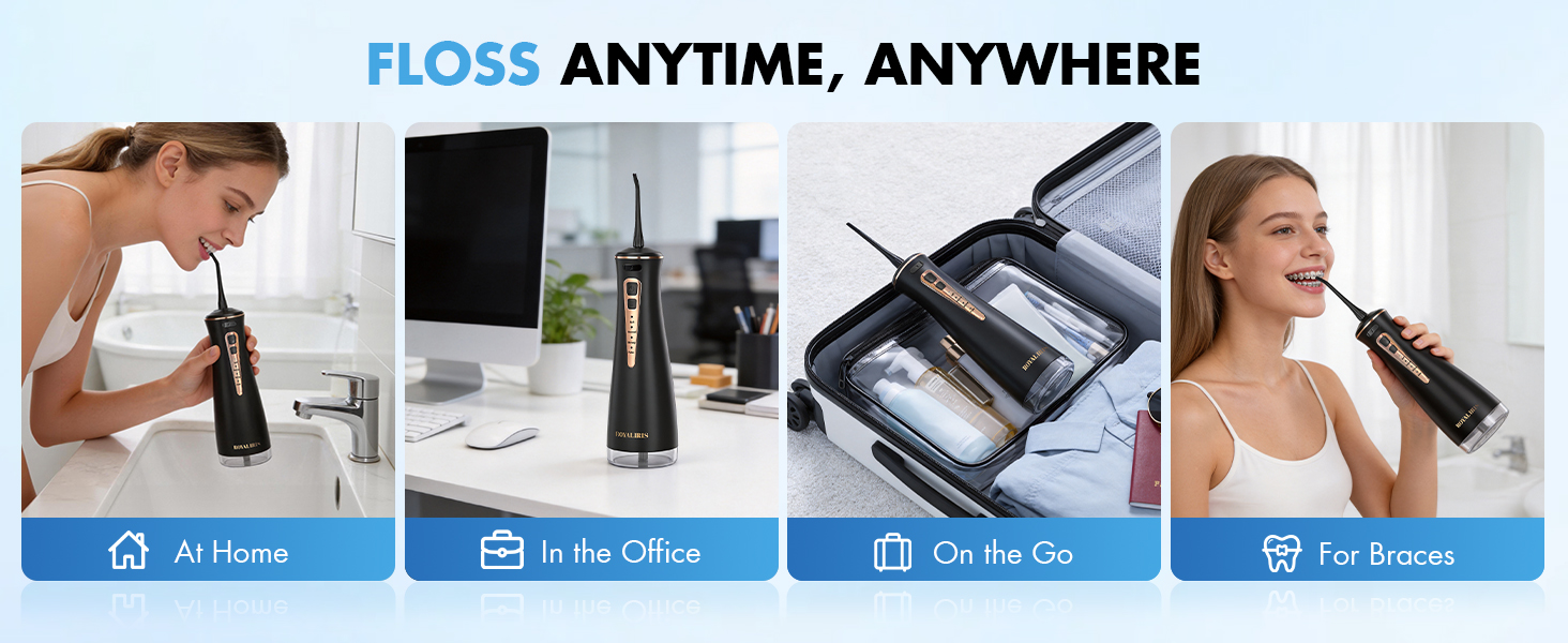 cordless water flosser portable