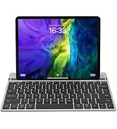 AUSDOM Wireless Bluetooth Tablet Keyboard with Stand for iPad 11-inch/iPad Air/iPad Mini, Recharg...