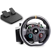 Nitho Drive Pro ONE V24 Gaming Racing Wheel and Pedals, 270 Degree Steering Wheel for PC, PS4, Xb...