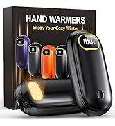 Hand Warmers - 6000-14000mAh Hand Warmers Rechargeable Up to 18Hrs Warmth, Electric Hand Warmers ...