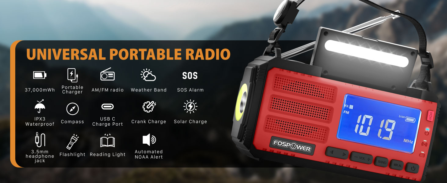 universal portable radio