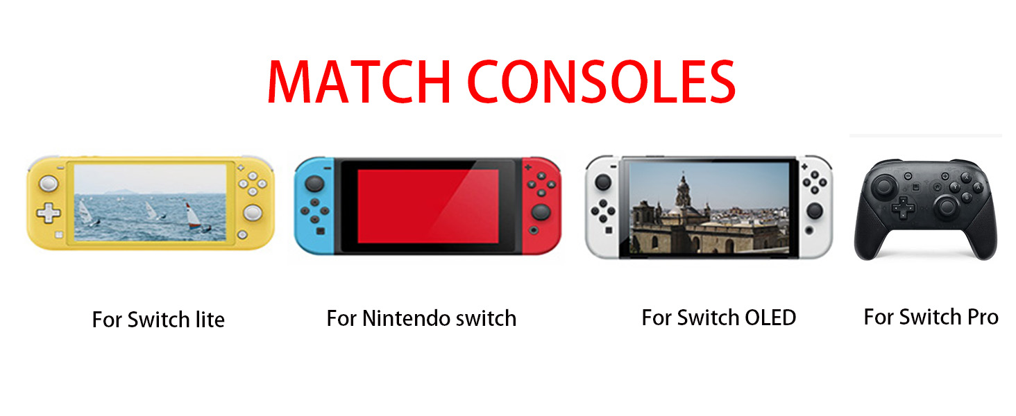 Thumb grips for Nintendo switch
