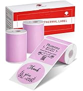 Phomemo Round Labels,1.96'' x 1.96'' Circle Thermal Sticker Labels for Phomemo M220 M110 M120 M20...