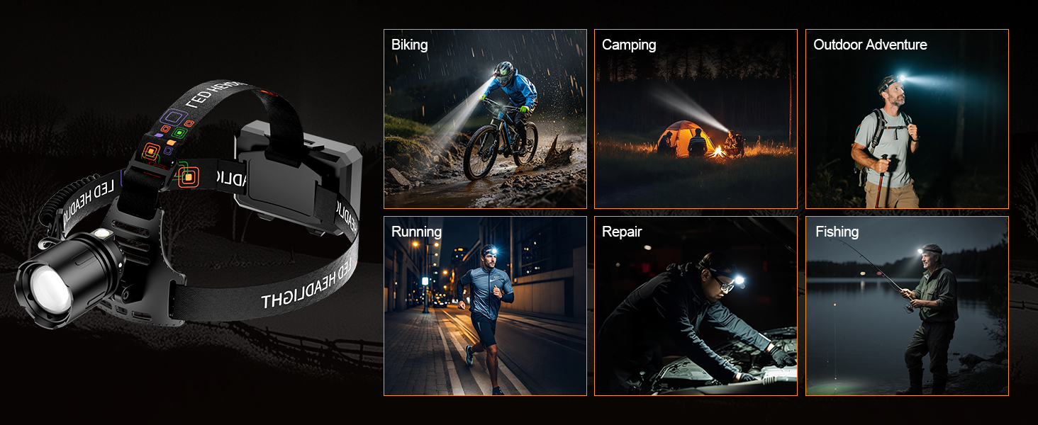 running headlamp