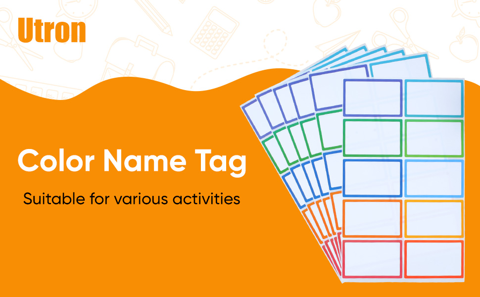 Name Tag Name Tag Child Name tag Stick name tag sticker