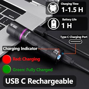 USB C Rechargeable