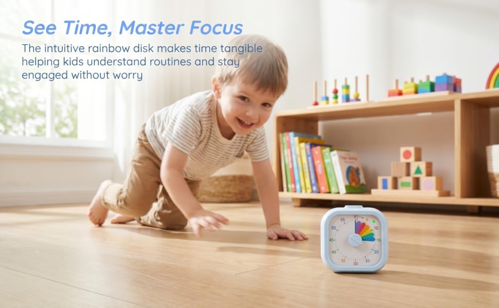 60-Minute Countdown Timer for Kids and Adults
