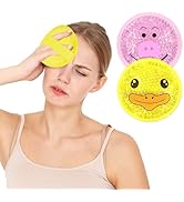 Ice Packs for Injuries Reusable 2 Packs Cold or Warm Compress Cold Packs for Injuries with Strap ...