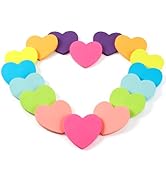 Heart Sticky Notes 8 Colors 60 Sheets/Pad, 960 Sheets Colorful Self-Stick Note Pads Stationary Cu...