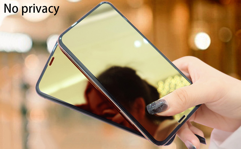 iPhone 14 Pro Max mirror tempered glass