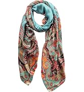 Long Silk Like Scarf Lightweight Satin Scarves Large Sunscreen Shawl Wrap for Women