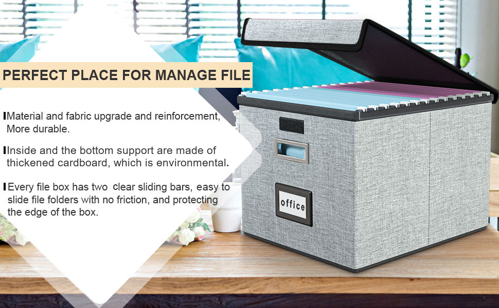 File Organizer Box
