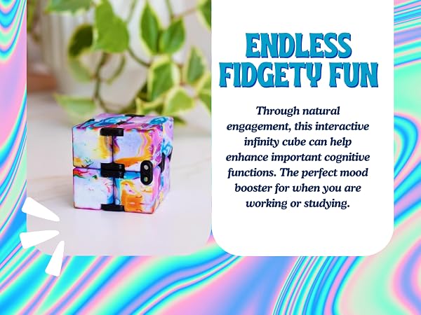 Infinity fidget cube