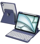 Mollenmell Keyboard Case for iPad Air 11, Pro 11,