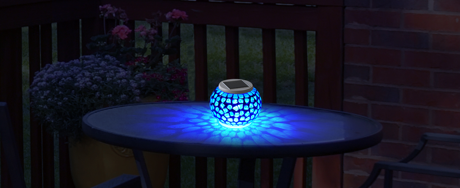mosaic solar lights outdoor solar garden lights