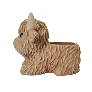 Highland cow planter B