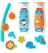 Smart Care Fisher-Price 8-Piece Fishing Baby Bath Gift Set,, Includes Baby Shampoo and Body Wash,...
