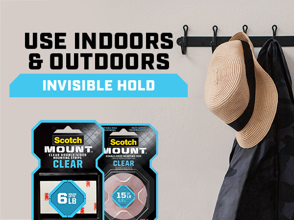 Use Indoors and Outdoors Invisible Hold