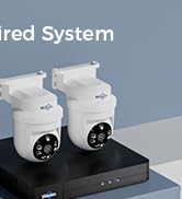 5MP PTZ Wired camera system