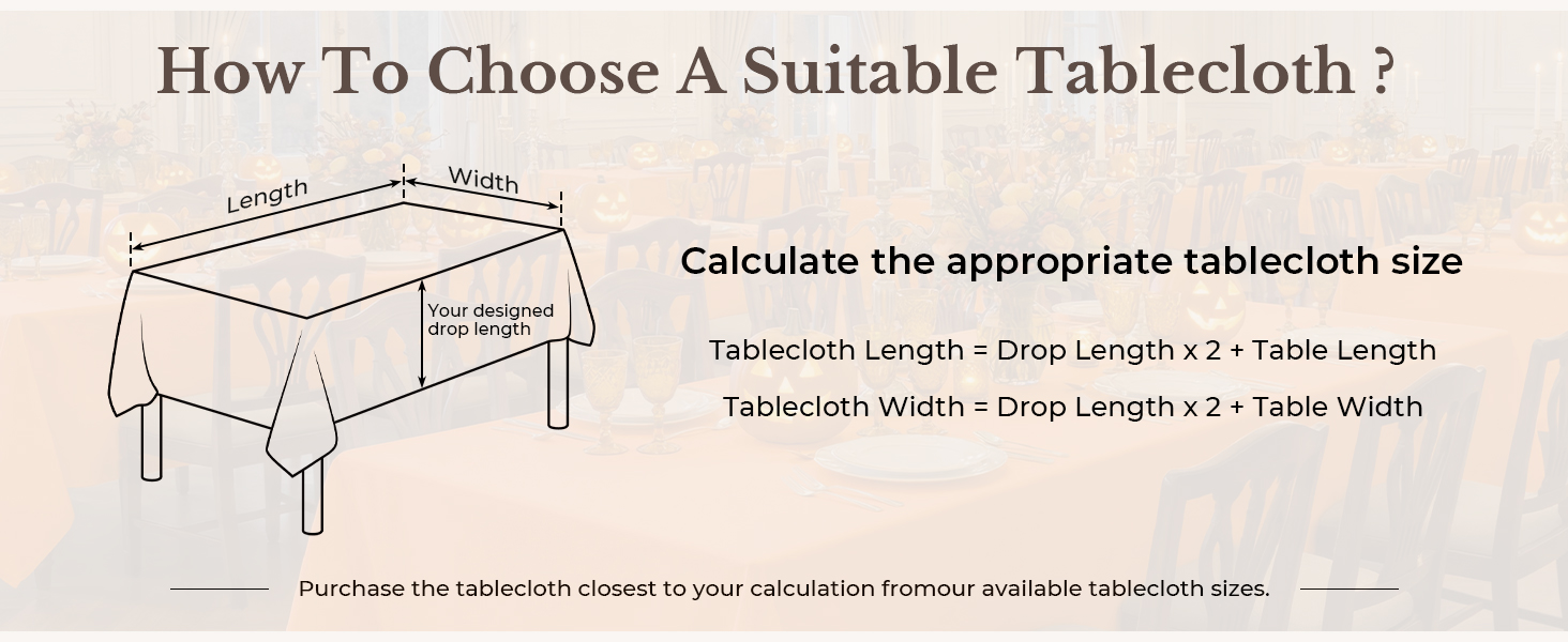 Halloween, Fall, Orange, Tablecloths