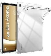 TiMOVO for Galaxy Tab A9 Plus Case 11 Inch 2023, Slim & Lightweight TPU Transparent Back Protecti...