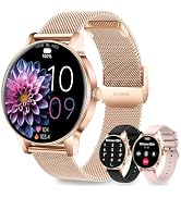 Smart Watches for Women, 1.27" HD Smart Watch for Android Phones & iPhones, Smartwatch Answer/Mak...