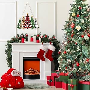 Christmas Fireplace Decorations