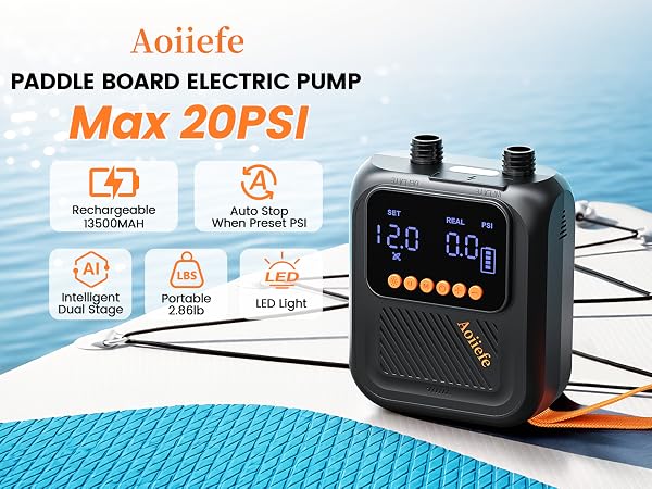 paddleboard electric pump