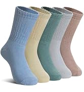 DoSmart Kids Girls Boys Socks Youth Teen Athletic Sport Basketball Soft Breathable Cotton Crew So...