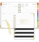 Daily Planner 2026-2027, 18 Month Planner with Tabs, January 2026 - June 2027 Weekly and Monthly ...