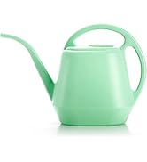 Fasmov Plastic Watering Can, 1-Gallon, Pine Green