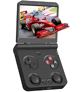 Miyoo Flip V2 Retro Handheld Gaming Console with Quiet Hinge, 3.5" 640*480 IPS Screen Dual System...