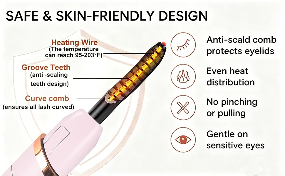 heated lash curler