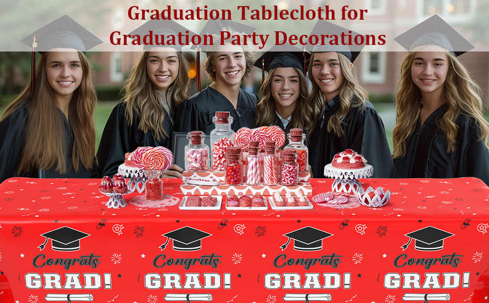 graduation tablecloth