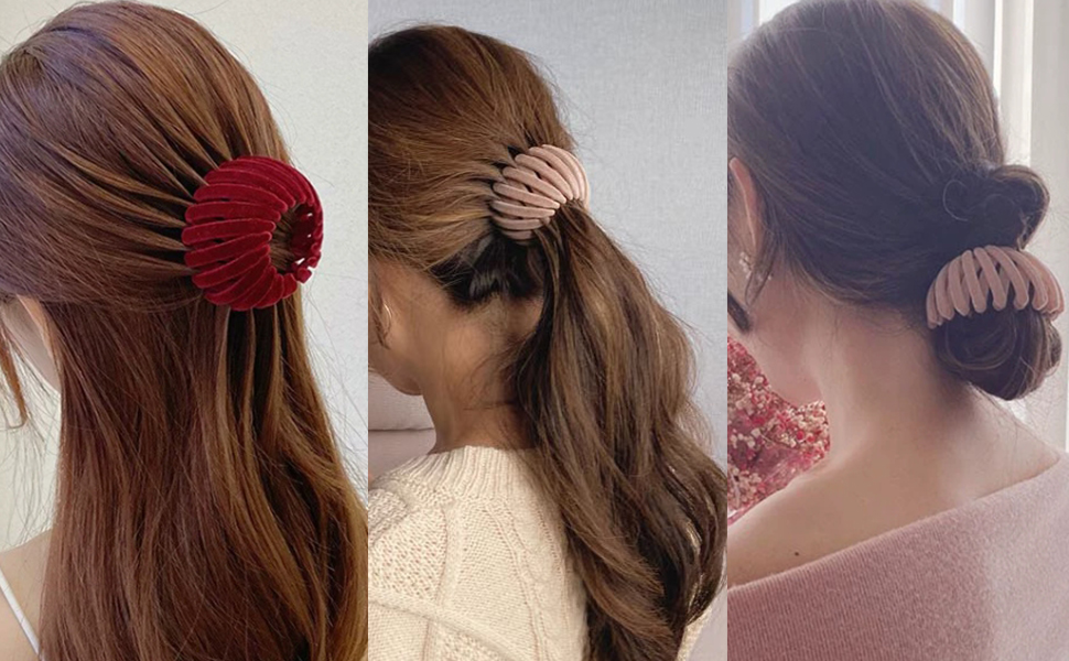 bird nest magic hair clip