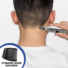 wahl trimmer ear nose brow deluxe 2-in-1 detailer facial professional lighted shaver clipper andis
