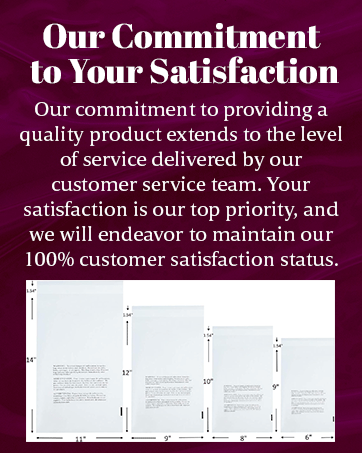 Our commitment to providing a quality product extends to the level of service