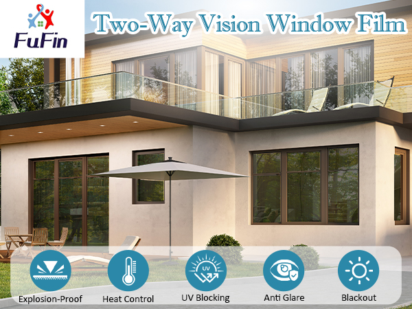 Window Film Transparent Heat Control UV Blocking