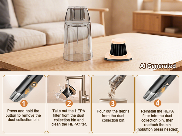 handheld cordless vacuum cleaner