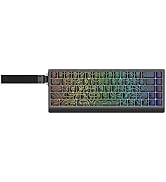 IROK ND68PRO 68 Keys Wired Magnetic Switch Keyboard, 0.001MM RT Accuracy, 8KHZ Polling Rate/Laten...
