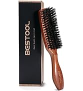 BESTOOL Hair Brush, Boar Bristle Brush For Women Men, for Detangling & Styling, Natural Bristle B...