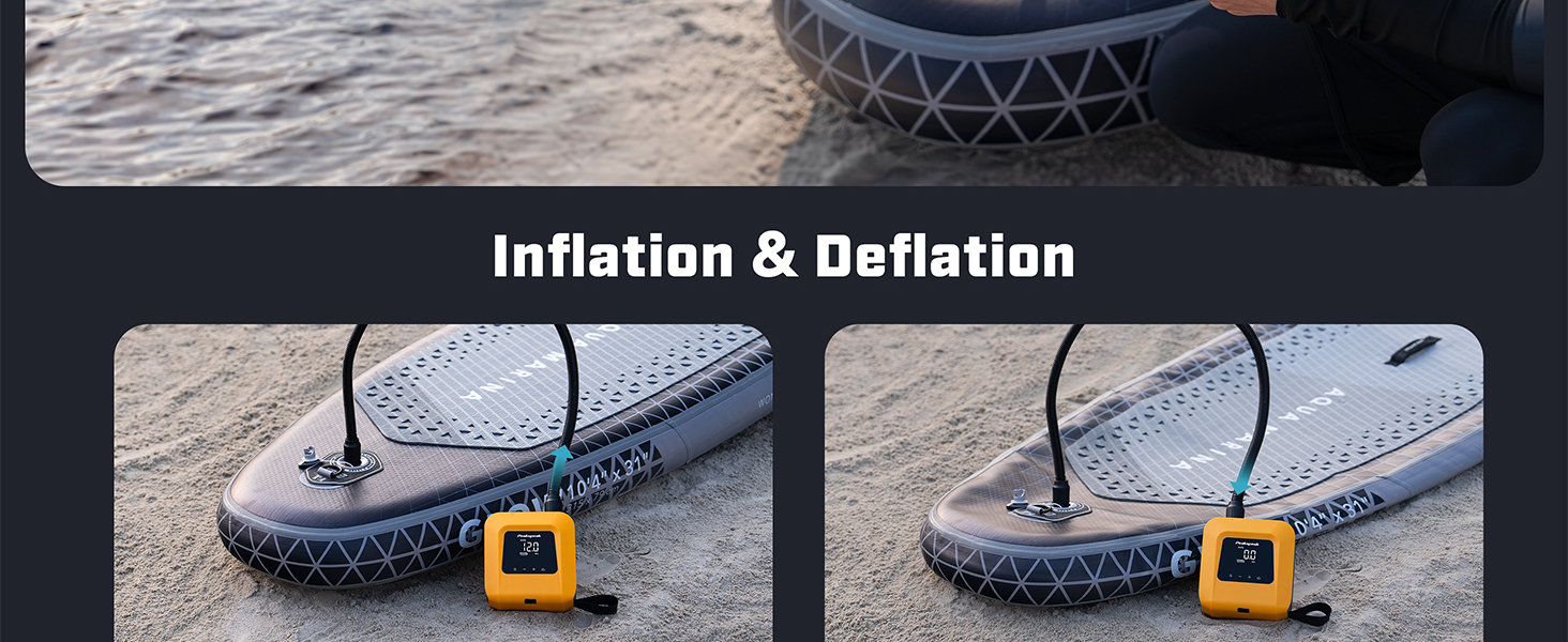 rechargeable sup pump